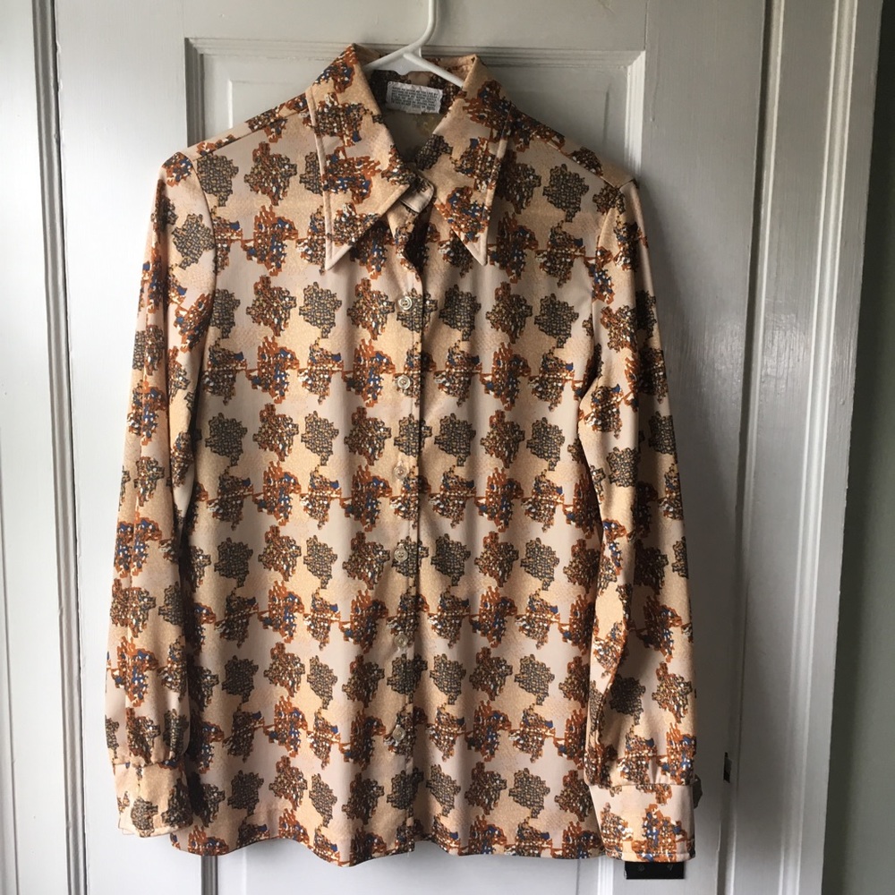 Super 70s Vintage Blouse